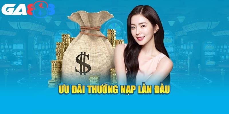 Tỷ lệ khuyến mãi nạp đầu GA888 dành cho mỗi sảnh game khác nhau